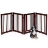 4 panel 30 "H pet door Dog door brown