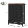 Dog Food Storage Cabinet-Black  Prohibited by WalMart