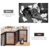 4 panel 30 "H pet door Dog door brown