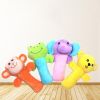 Dog Plush Sounding Toy Educational Training Bite-resistant Molar Teeth Cleaning Cute Pet Toy