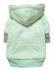 Touchdog Hampton Beach Designer Ultra Soft Sand-Blasted Cotton Pet Dog Hoodie Sweater