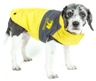 Touchdog Lightening-Shield Waterproof 2-in-1 Convertible Dog Jacket w/ Blackshark technology (size: medium)