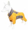 Pet Life Active 'Warm-Pup' Heathered Performance 4-Way Stretch Two-Toned Full Body Warm Up