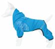 Pet Life Active 'Pawsterity' Heathered Performance 4-Way Stretch Two-Toned Full Bodied Hoodie